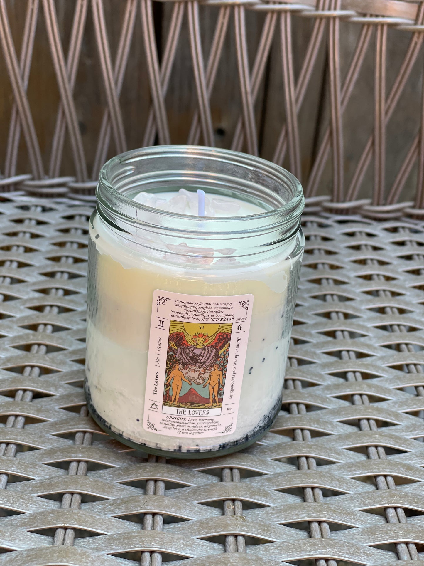 Tarot Card Candles