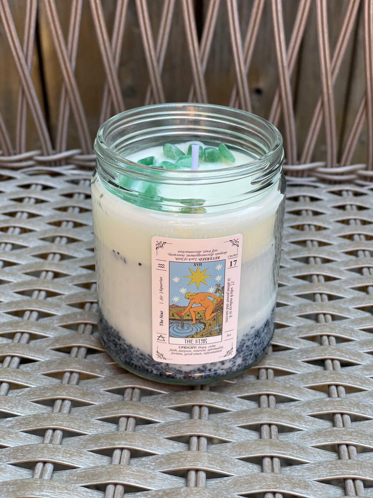 Tarot Card Candles