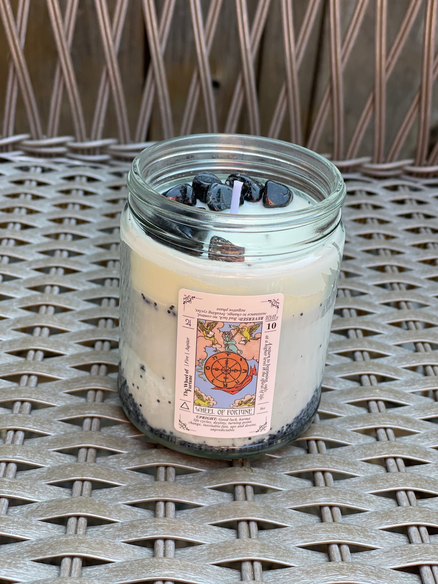 Tarot Card Candles