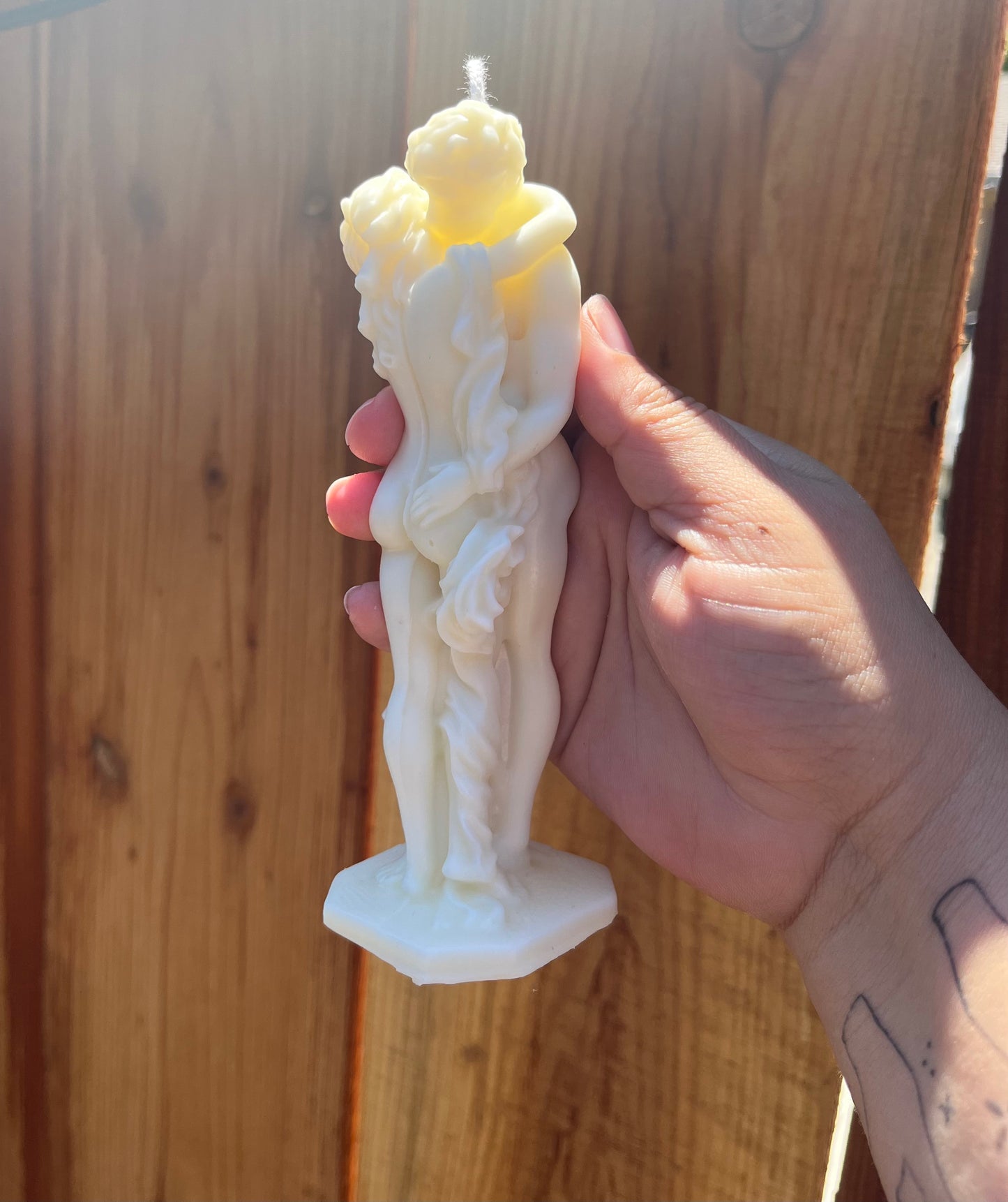 The Lovers Pillar Candle